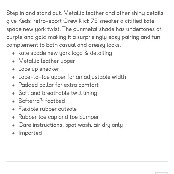 Kate Spade KEDS sneakers - Picture 7 of 8